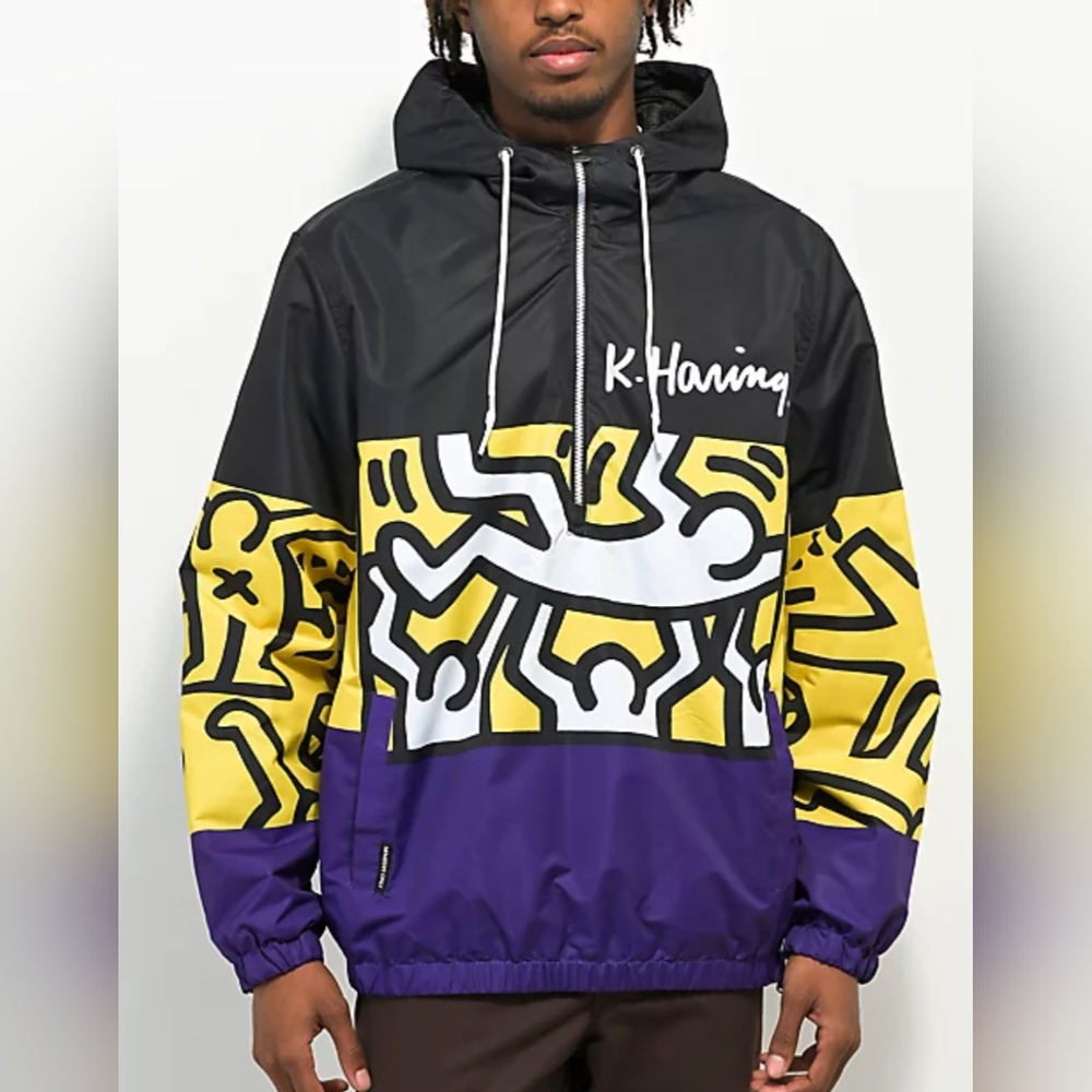 🖌 Keith Haring x Members Only Windbreaker 🖌
